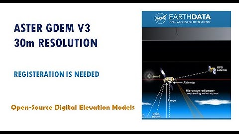 How to Download ASTER GDEM V3 | 30m Resolution | Free | Digital Elevation Models