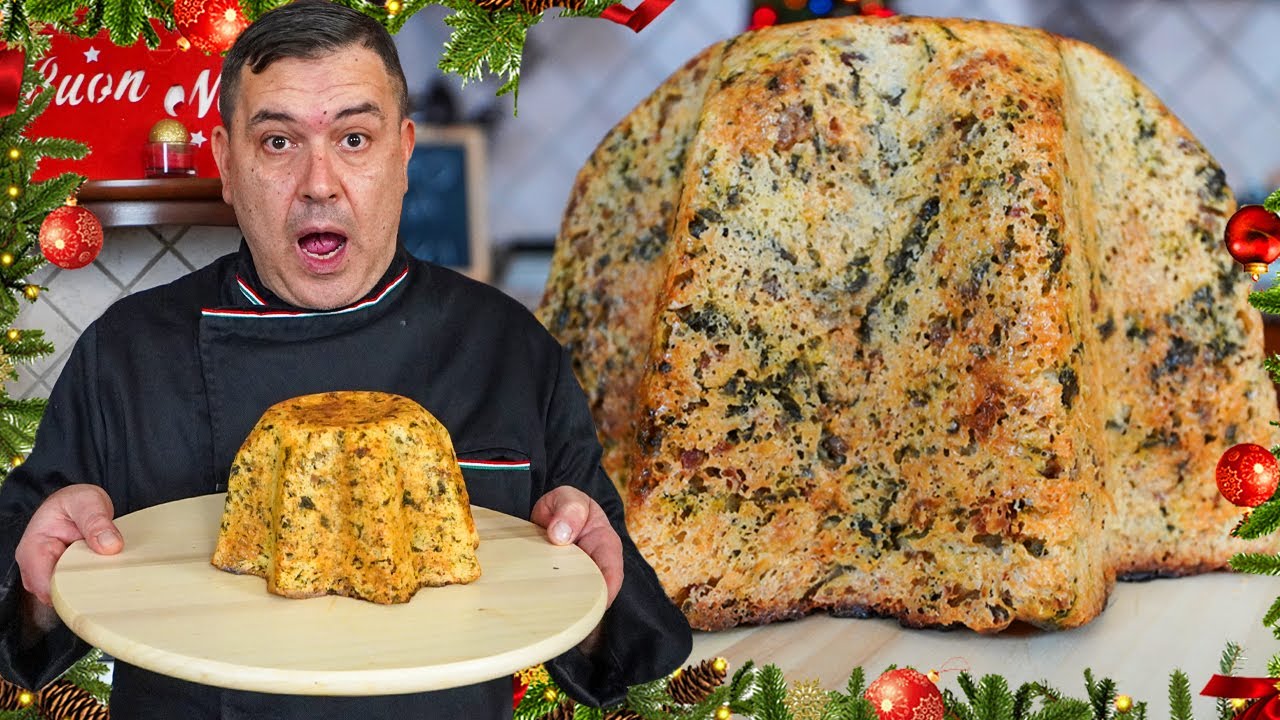 PANDORO SALSICCIA e FRIARIELLI NAPOLETANO - La Ricetta da fare a NATALE!!