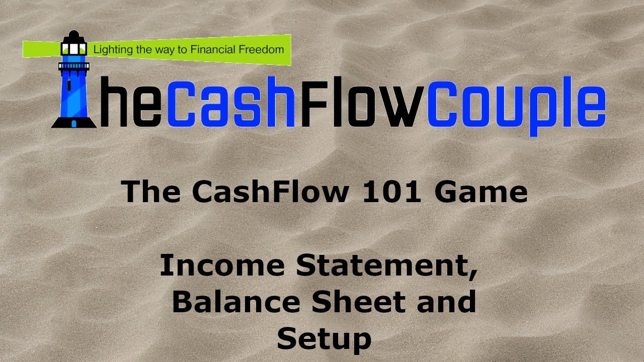 The Cashflow 101 Game Statement, Balance sheet, and Setup