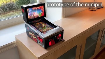 First look of the MiniPin, the small VIRTUAL PINBALL MACHINE