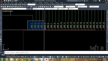 LỆNH TCOUNT THÊM SỐ TỰ ĐỘNG TRONG AUTOCAD