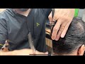 Como cortar cabelo masculino todo na tesoura | corte social com técnicas de pente corrido | tutorial