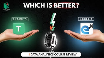 Trainity vs ExcelR Data Analytics Course Review: Which One Is Better? #dataanalyticscourses