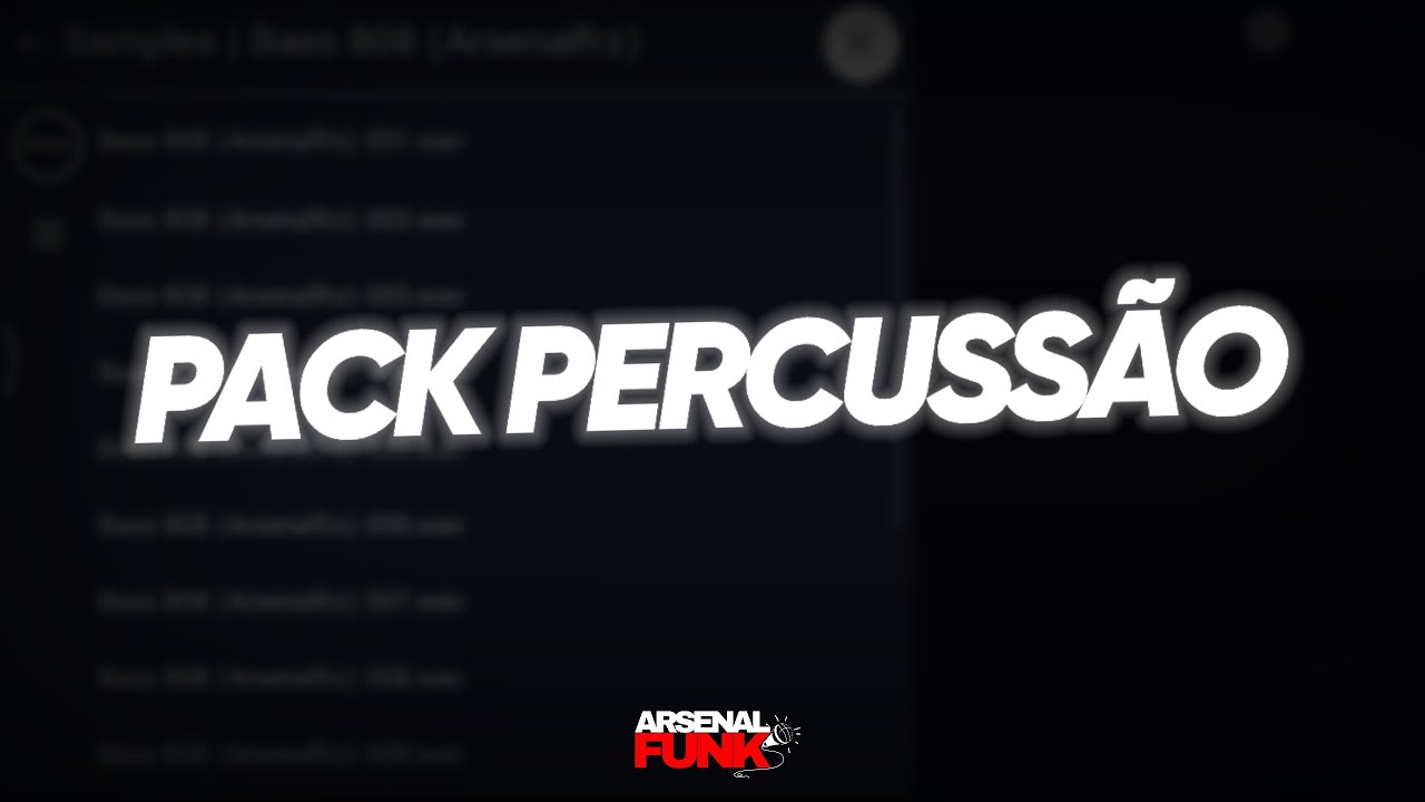 PACK DE PERCUSSÃO (Conteúdo Para DJs)