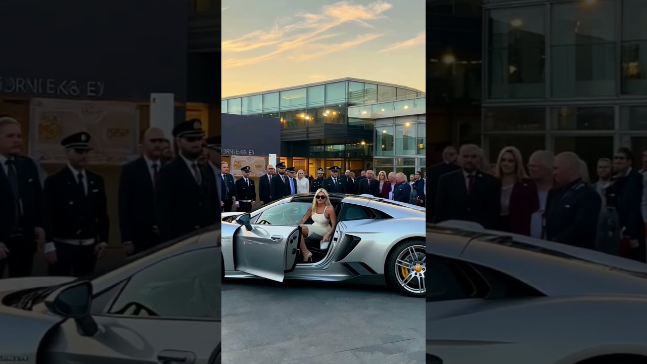 💎 Monaco Luxury Vibes! Lamborghini & Stunning Arrival 😍