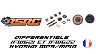 Différentiels 2020 pour Kyosho MP10/MP9: IFW621 et IFW622