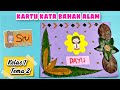 Tuliskan Cara Membuat Kartu Kata