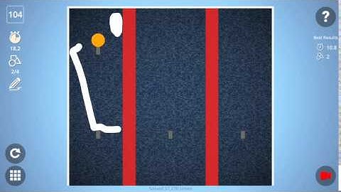 Check out how I solved level 104 in Brain It On! #BrainItOn