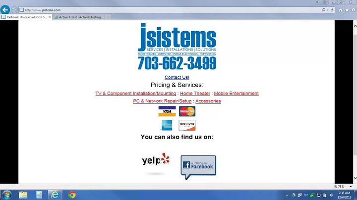 How to view your DVR, IP Camera, and other ActiveX web app using Internet Explorer 11 IE11
