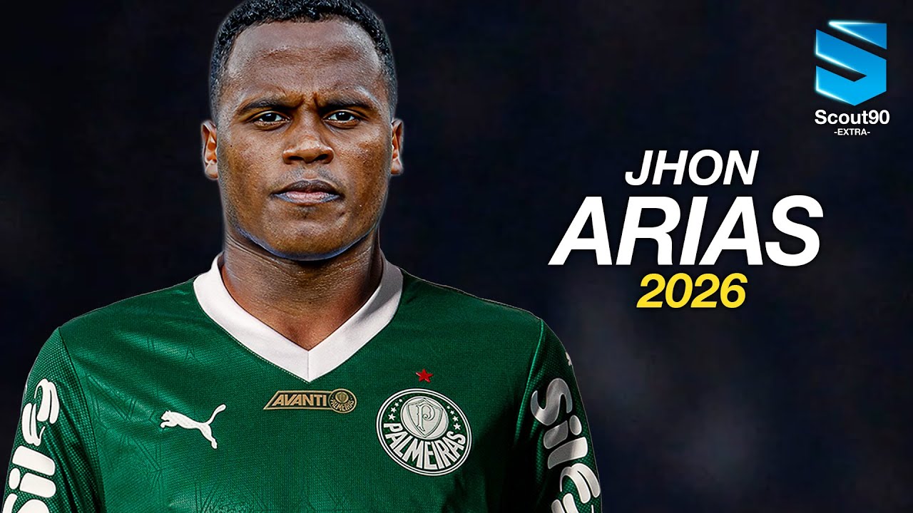 Jhon Arias ► Bem Vindo ao Palmeiras 2026 - Amazing Skills, Assists & Goals | HD