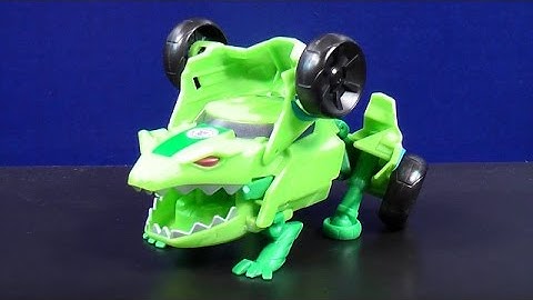 TRANSFORMERS ROBOTS IN DISGUISE 1 STEP SPRINGLOAD VIDEO TOY REVIEW