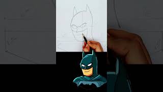 Drawing Batman Cartoon  #dibujosfaciles #dibujosfacil #drawing #art