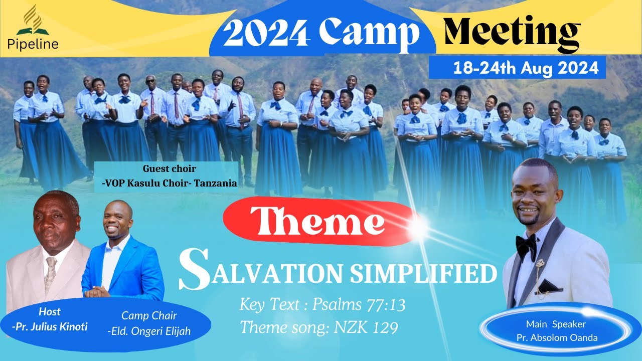 Pipeline SDA Church Camp meeting 2024 day 3 - YouTube