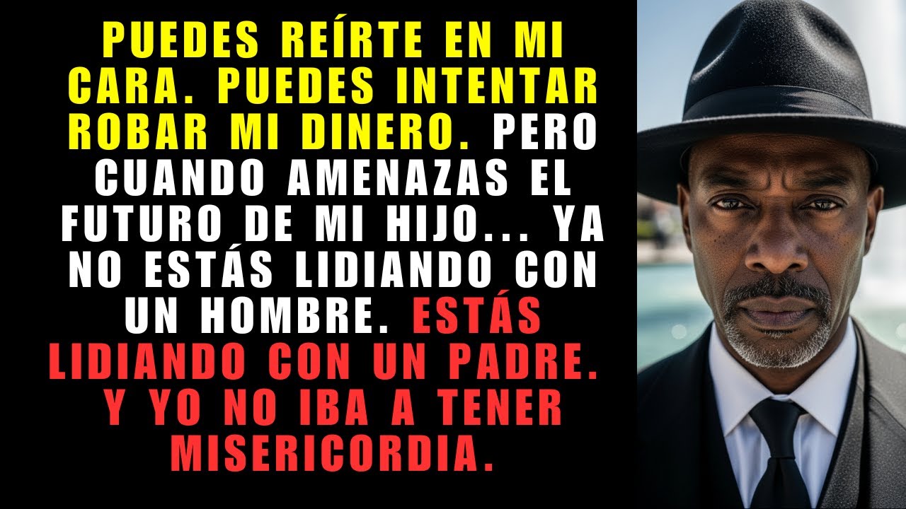 Mi hijo de 7 años susurró “mamá tiene a otro y quiere quedarse con todo tu dinero” — entonces yo...