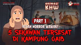 5 FRIENDS LOST IN A SUPERNATURAL VILLAGE - Horror Story Animation