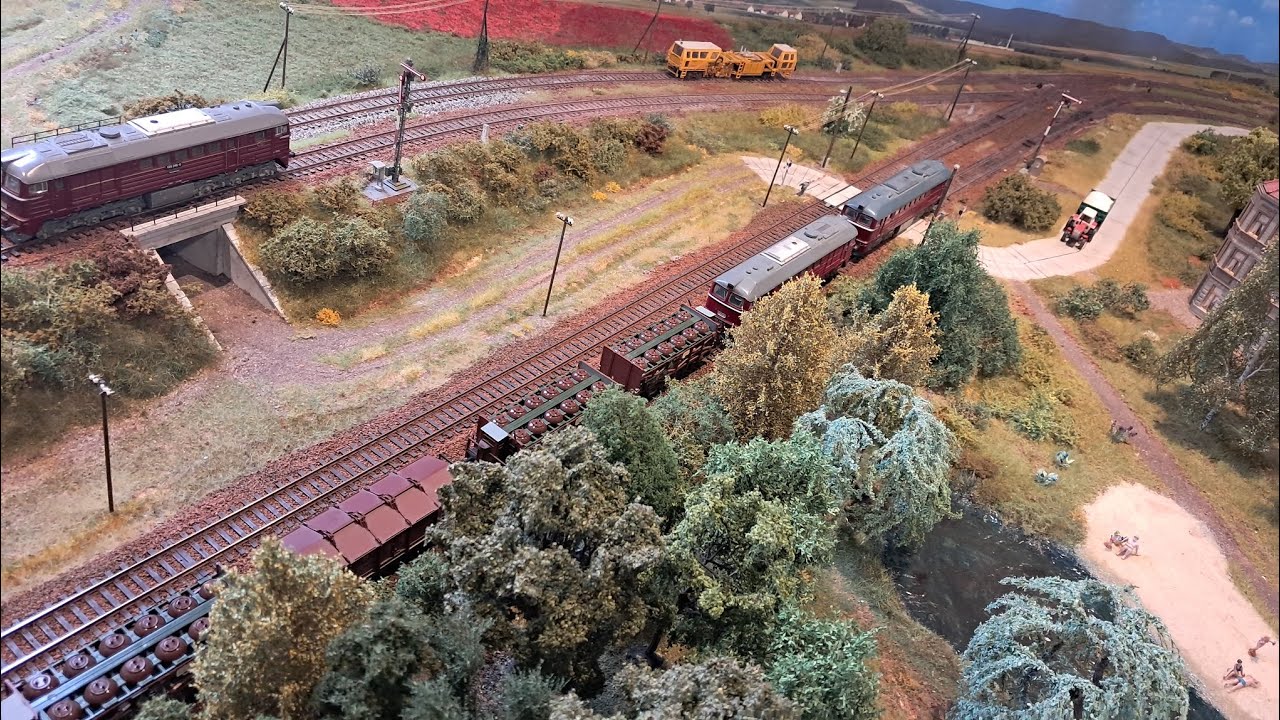 alte Ostschätze auf der H0 Moba Bahnhof Güsten Teil 2