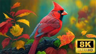 Wild Birds Special Collection 8K  Scenic Relaxation Film With Relaxing Music