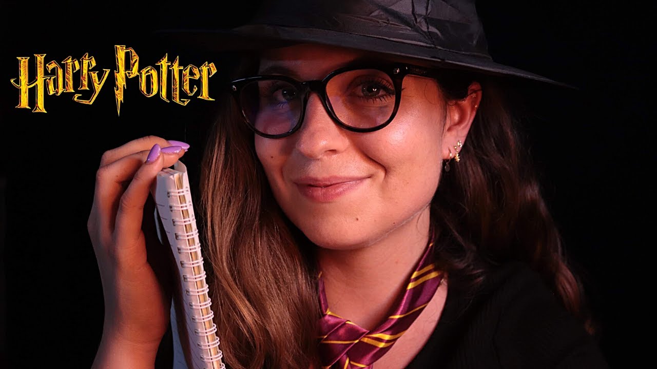 ASMR | Mots déclencheurs HARRY POTTER 🪄🦉Echo, double whispers (tapping, crinkles, soft mouth sounds)