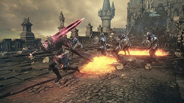 Dark Souls 3 Cinders Mod Pyromancy Showcase - Immolation and Lingering Immolation