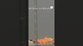 El momento en que un avión de combate pierde control y se estrella durante una exhibición