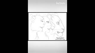 Big Cat Homework - Tigress and Lioness TF (por Arania)