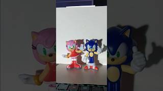 Repainted Burger King Sonic and Amy