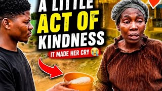 SOMETIMES, THE SMALLEST ACTS OF KINDNESS MEAN THE MOST 😭❤️