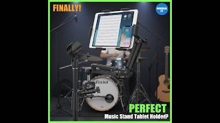 Best Mic Stand Tablet Holder LZSIG Universal iPad Mount Review: Perfect for Gigging Musicians