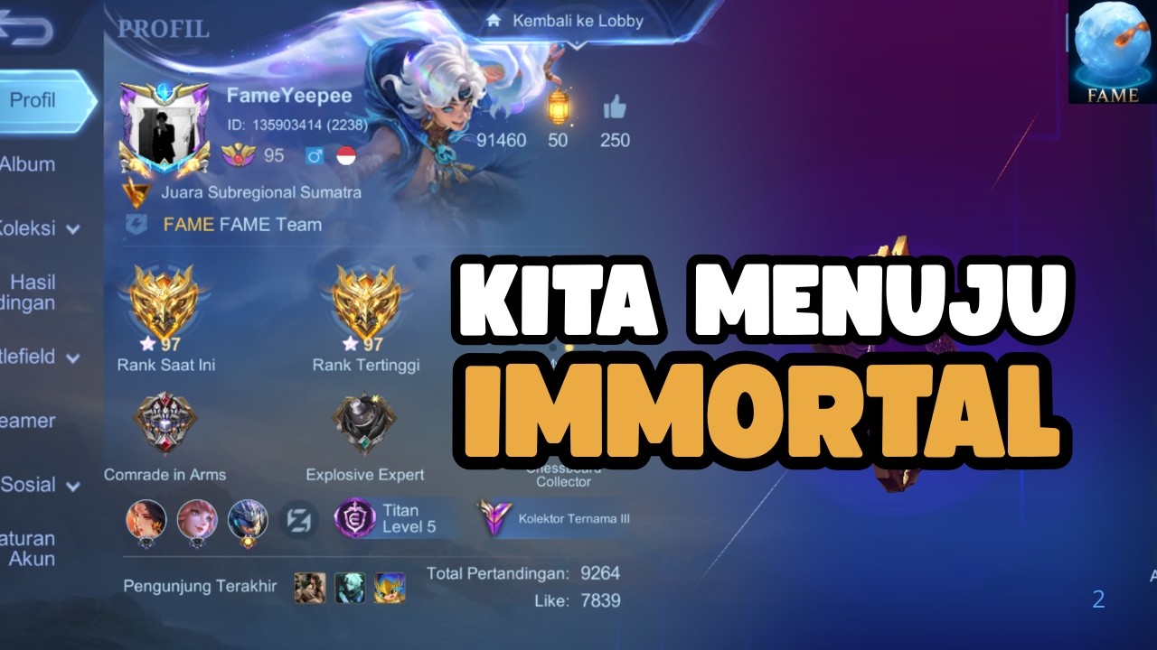 FAME Ramaton Day 11: OTW Immortal - Mobile Legends