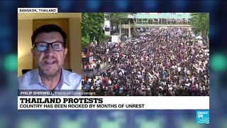 Thailand protests: Thousands gather in Bangkok for another day of unrest