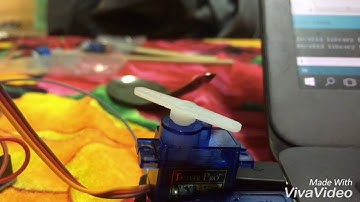 Kết quả điều khiển Servo tự động ở Arduino và kiểm tra trong phần mềm iNut