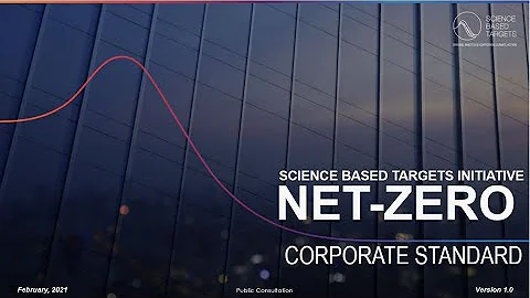 SBTi Net-Zero Public Consultation Explainers: Development Process and Public Consultation