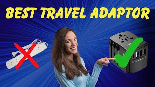 🌍 The Ultimate Travel Adapter: Power Up Your Devices Anywhere In The World! 🌟