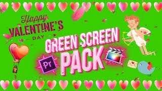 Love Valentine's Day - Green Screen Effects Pack FREE