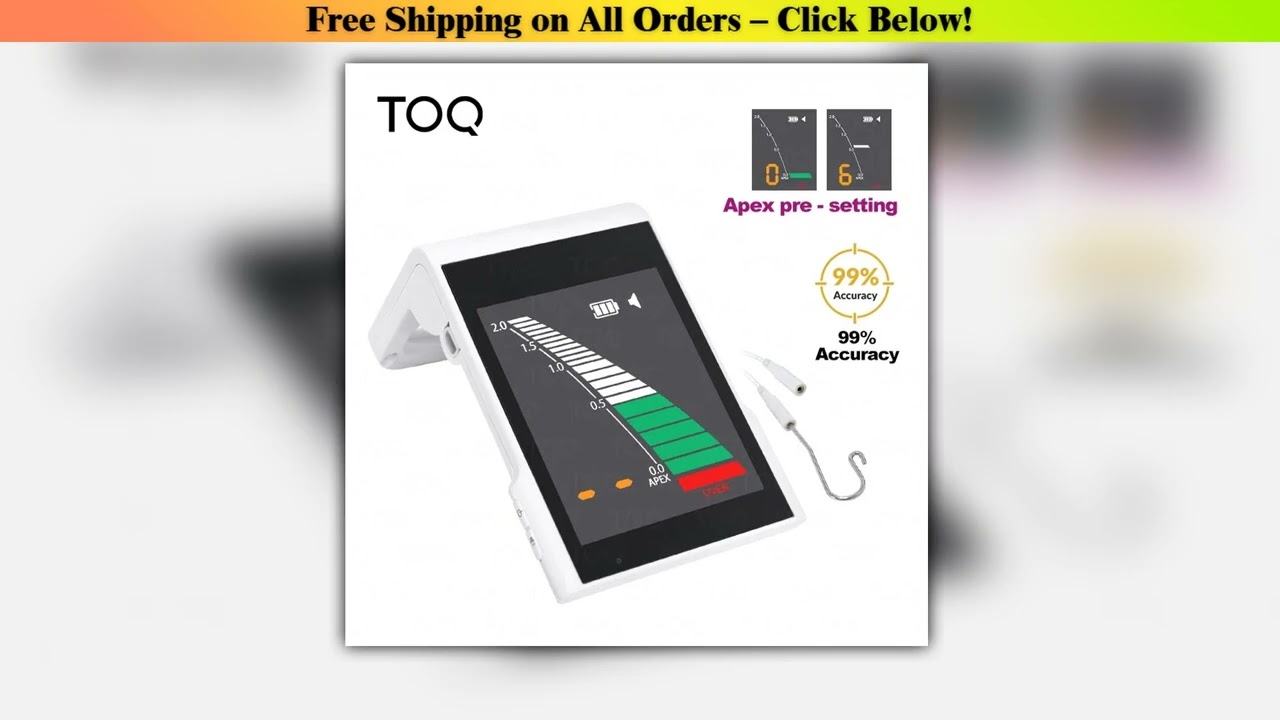 Mini Dental Rechargeable Apex Locator with pre-setting new function Root Canal Measurement Oral