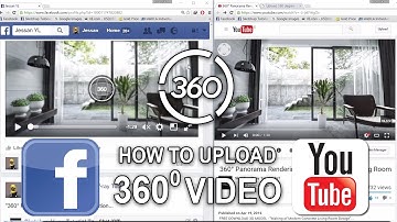 How to Upload 360 Video Facebook & Youtube VR Post _ 360 Panorama Rendering Tutorial _ Part 3