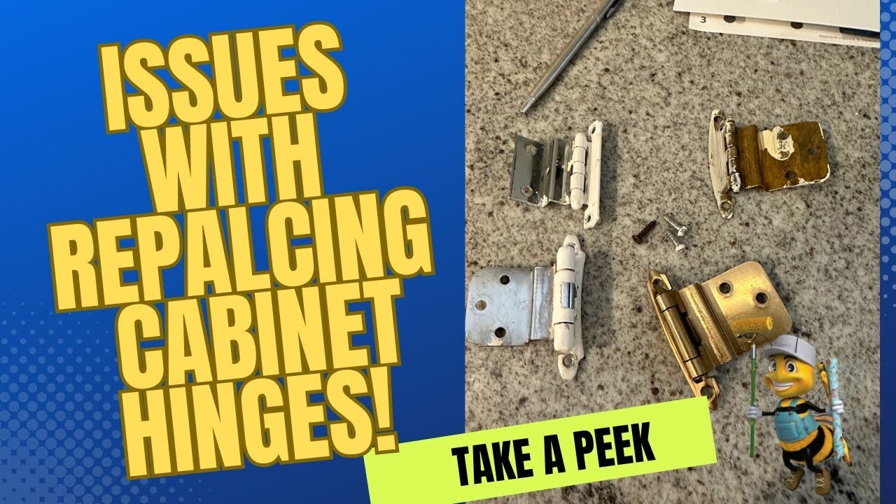 Problems with replacing hinges YouTube