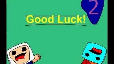 Minecraft Puzzle Map: Good Luck! Part 2