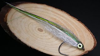 Fly tying FLATWING MINNOW by Jorge G. Huertes