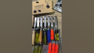 GREBSTK wood chisel set, AMAZON.com #woodworking #wood #diy #maker #woodwork #tools