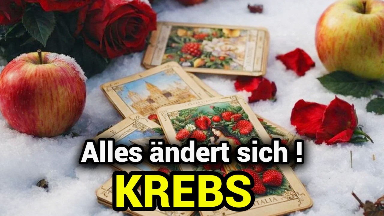 KREBS ♋ EINE GROSSE LIEBE MANIFESTIERT SICH 💖 SCHICKSALHAFTE WENDE & NEUBEGINN! #krebs