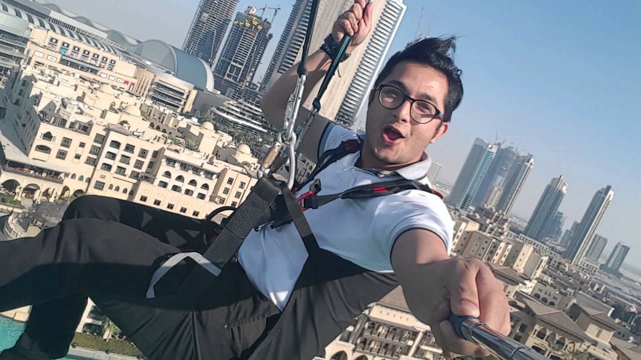 Dubai Zip Line! Xdubai Burj Khalifa Xline YouTube