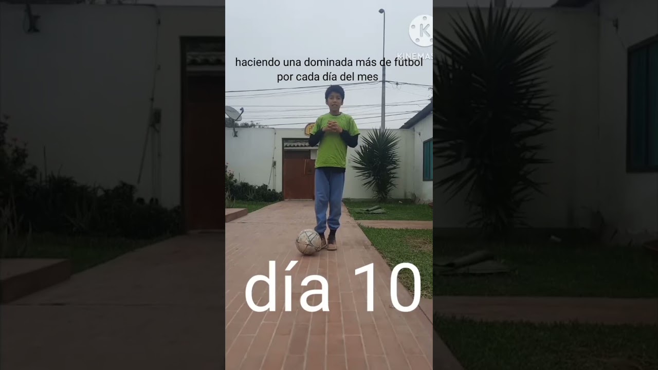 haciendo una dominada más de fútbol por cada día del mes (día 10)🤯