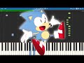 SONIC MANIA SONG The Speed In My Soul Piano Tutorial CG5 