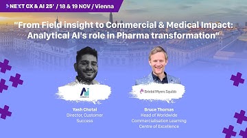 DAY 1 - From Field insight to Commercial&Medical Impact: Analytical AI role in Pharma transformation
