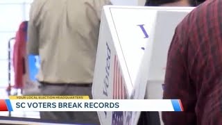 SC voters are breaking early voting records for the June 9 primary