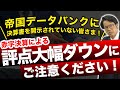 帝国データバンクに決算書を開示されていない皆さま！赤字決算による評点大幅ダウンにご注意ください！