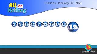 WI Lottery DailyLotto - AoN 2020