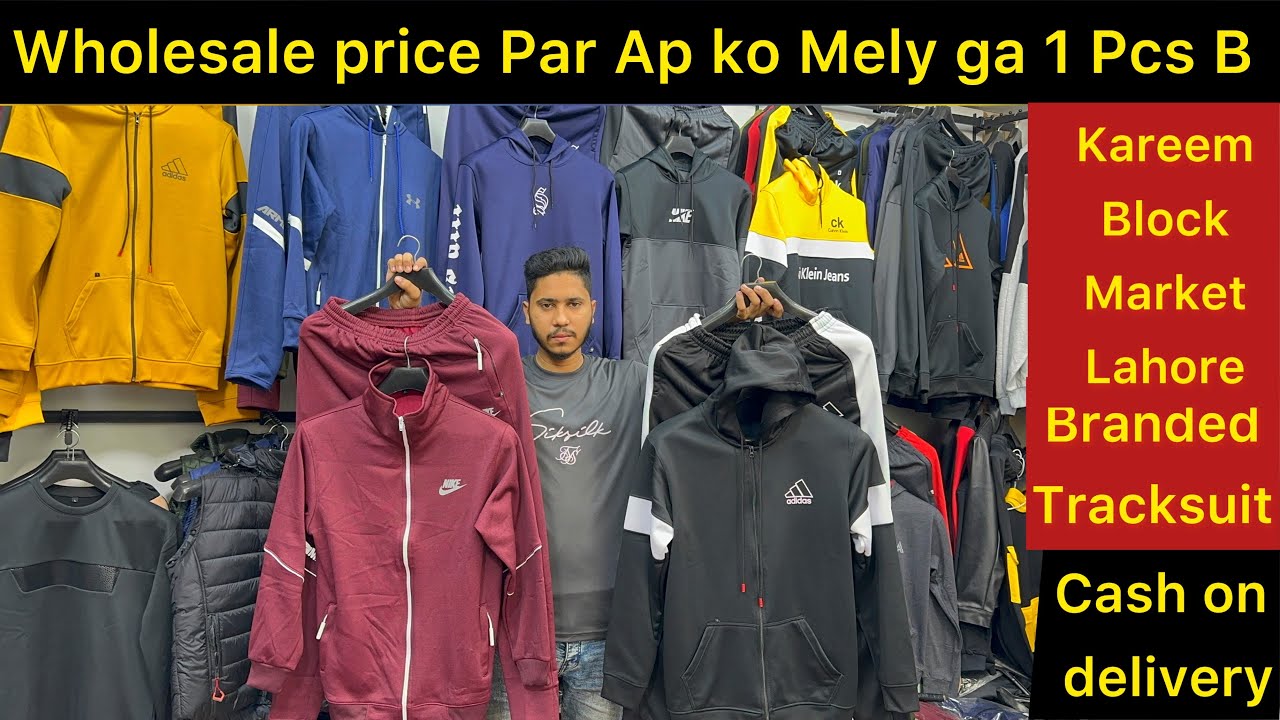 wholesale price Tracksuit Branded Article Cash On Delivery in