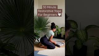 30 Minute Restorative Yoga Flow & Meditation For Stress Relief & Relaxation | Sustain Life Journal 30 Minute Restorative Yoga Flow & Meditation For Stress Relief & Relaxation | Sustain Life Journal